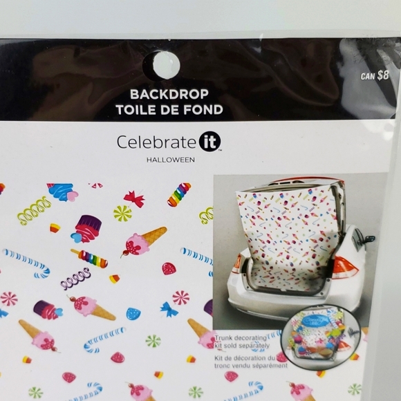 Halloween Backdrop Multi NWOT - Picture 5 of 7